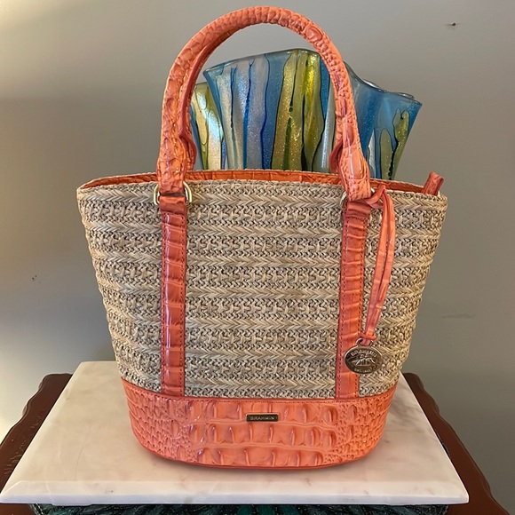 Brahmin Handbags - Brahmin Small Bowie- Poppy Mantle
